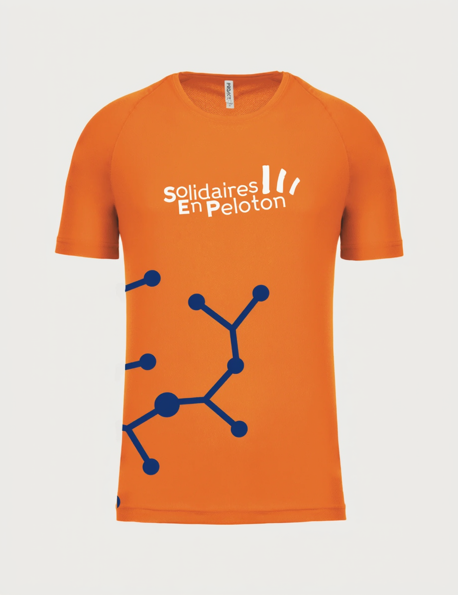 T-shirt Solidaire en Peloton