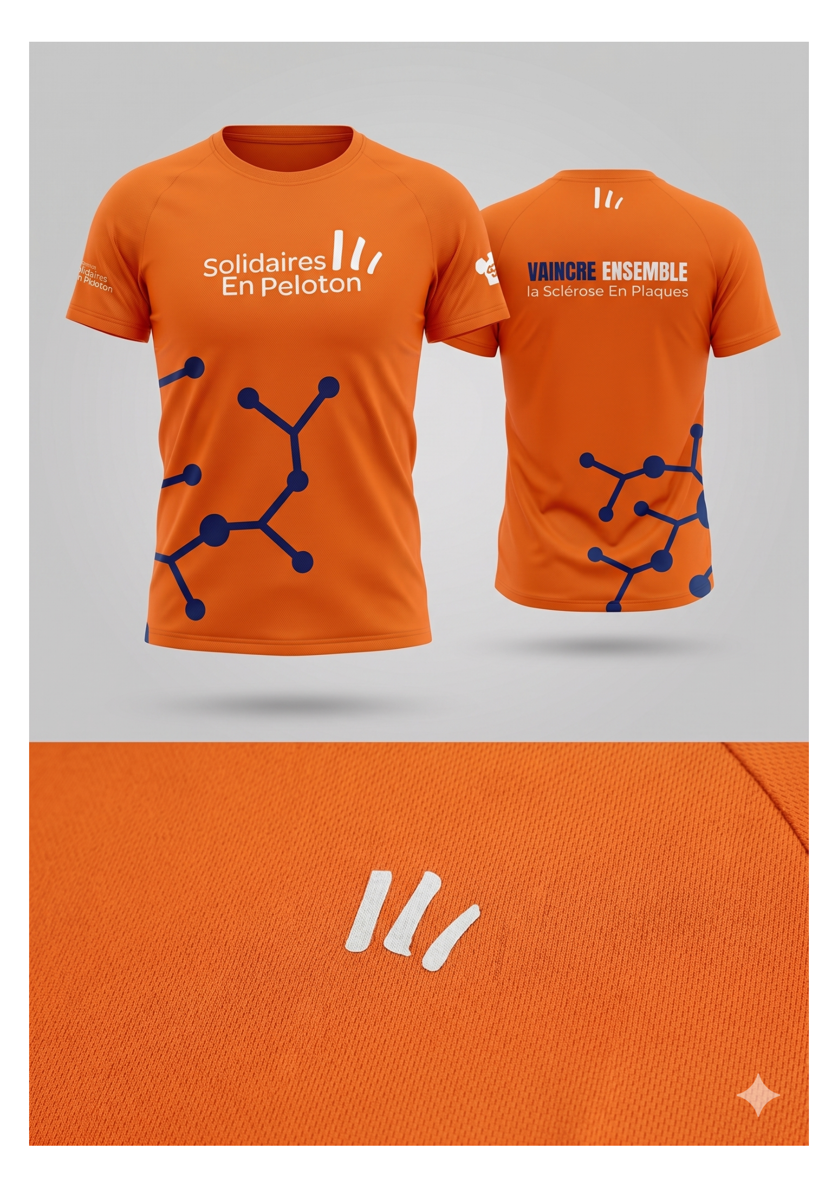 T-shirt Solidaire en Peloton