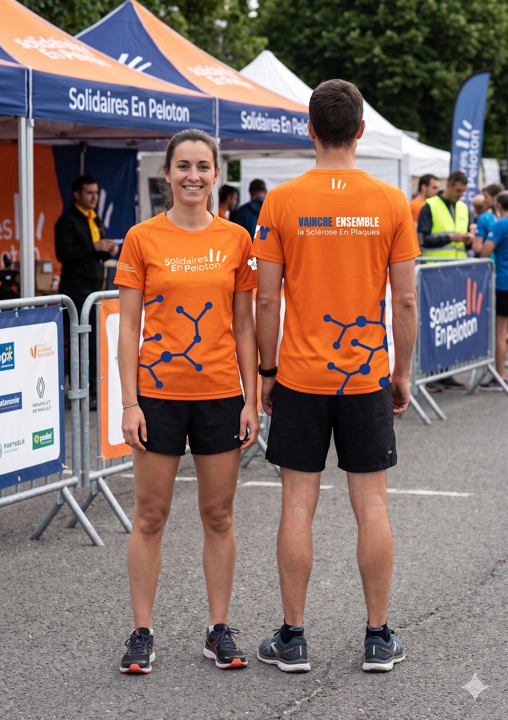 T-shirt Solidaire en Peloton